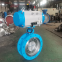 Pneumatic flanged butterfly valves D643H-16C  DN150