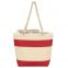 Custom Canvas Tote Bag Rope Handle Cruising Canvas Tote With Rope Handles