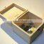 Mini Wood Craft Box Unfinished pine wood box ,Christmas ornament gift box