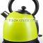 3000W 1.8L Stainless Steel Dome Electric Kettle with 360 degree rotation cordless