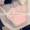 PU shoulder cross body handbags purses ladies bags footprint women bag
