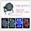 party lights dmx control warm white/ rgbw led 54 3w par light