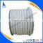 spool packed white 3 strand polyester marine rope twist rope cord line