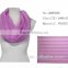 woman purple stripes scarf loop tubes neck scarfs yiwu wholesaler