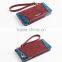 PU+Genuine Leather Cell Phone/Mobile Phone Case/Booklet for iPhone 6/6s for Lady/Female