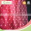 Polyester mesh fabric transparent star mesh fabric with flock printing                        
                                                                                Supplier's Choice