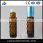 amber blue clear roll on perfume glass bottle with aluminum cap plastic cap