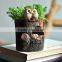 Top Collection Miniature Fairy Garden and Terrarium Owl Lovers Functional Flower Pot for Succulents