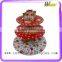 hot sale supermarket and promotion christmas party cardboard cupcake artificial christmas tree stand