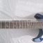 MUSOO BRAND Electric Guitar with Flame Maple Top deep blue color guitar(MP1005)