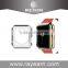 2015 Hot Selling Soft TPU Protective Transparent Back Cover Case For Apple Watch