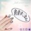 Beautdy product flower design color ABS artificial nail tips full cover color christmas false fingernail art tips                        
                                                Quality Choice