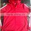 New lady fashion 100% polyester winter hoody jacket in stock