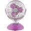 6 Inch clip table fan 2 in 1/12v dc car fan /dc cooling fan /12v dc table fan