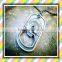 35*20mm custom house shaped keychain manufacture with keyring