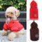 New Winter Cute Warm Thick Dog Pet Clothes Hoodie Apparel Dog Coat Costumes Detachable Hat SV013357