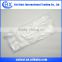 New arrival 2014 white polyester/acylic yarn and pvc safety glove,nylon parade gloves