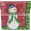 Christmas Snowman Disposable and Holiday Party Snowman Dinner Plates Dessert Plates Paper Cups Paper Napkins Spoons Forks Knives