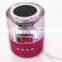 Portable Colors Crystal Speaker, cup bluetooth speaker