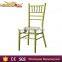 Low price chiavari chairs used to wedding gold/white hotel wedding chairs