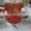 swivel plastic shell egg chair