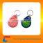 Free sample !shenzhen chuangxinjia plastic key fob ,dual frequency rfid tag