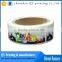 full color printing thermal paper labels,self adhesive paper logo sticker labels