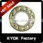 KYOK 19mm polished aluminum alloy metal roller shower curtain rings,top material decorative curtain hardware accessories