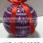 Plastic Snowflake Design Christmas Ball with Logo