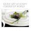 round shape ceramic bone china plates 7" 8" 10" 12" dinner plates