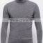 2016 Spring Mens high neck cotton spandex shirts