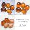 119.55 Ct Orange Star Sapphire 6 Rays Lab Created Stone