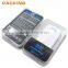 Dual usb port 18650 6600mAh lithium battery power bank with LED flash torch