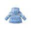 DB2522 dave bella 2015 winter infant coat baby padded jacket girls padded outwear girls down coat down jacket