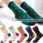Lady fancy socks colorful women dress polka dot socks wholesale