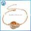 2016 Korean Version Of The Latest Popular Ladies Diamond Bracelet Bicyclic