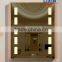 lighted fogless mirrors by hardware frame