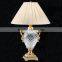 Classic Style Antique Crystal Chandelier Brass Table Lamp for Hotels Decoration