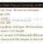 Asia Leader Products 5.5V 50mAH 6 LED Solar Pop-up Camping Lantern