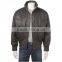 natural mens leather bomber jacket , Genuine Leather Bomber Jackets , black wholesale bomber faux leather jacket