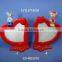 ceramic heart-shaped photo valentine picture frames