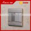 wall switch socket brand 4gang 1way electric light wall switch with high quality                        
                                                Quality Choice
                                                    Most Popular