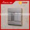 discount today BIHU stainless steel 4 gang wall switch plate for smart home