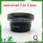 0.67x wide angle macro lens for cellphone