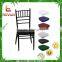 black color tiffany chiavari chair metal chiavari wedding rental chair