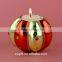 lovely handpainted glass Candle Holder hot seller popular design holiday decoration