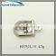 15mm Shiny Silver Polished Ajustable Shoes Buckle With Iron Clip Parts