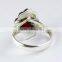 Breathtaking Romantic !! Pear Shape Garnet 925 Sterling Silver Ring, Handmade Silver Jewelry, Silver Jewelry 925