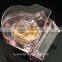 2016 wholesale new pink crystal glass grand piano