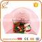Newest style beautiful pink flower decorate color mexican stage straw hats                        
                                                                                Supplier's Choice